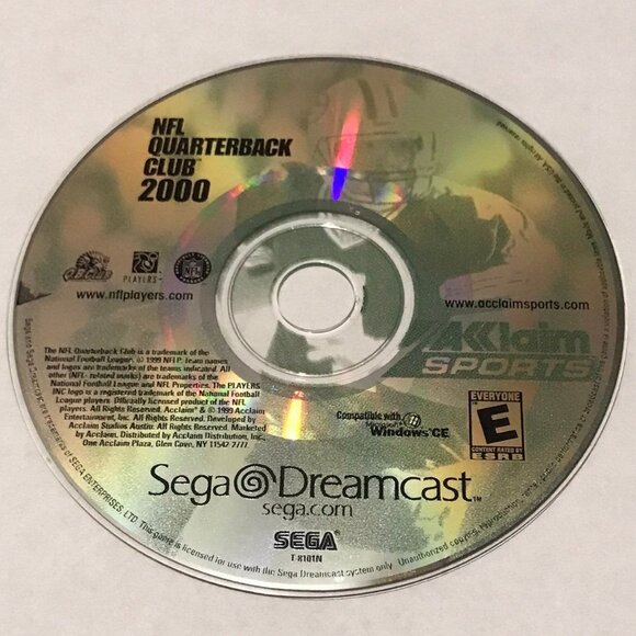 Sega Dreamcast NFL Quarterback Club 2000 - Picture 1 of 1
